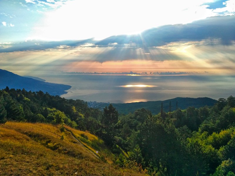 В Крым с палаткой